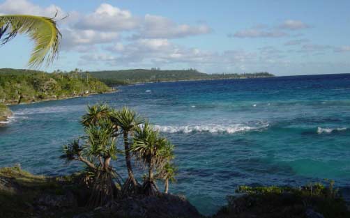 Baie de Wabao à Maré