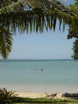 baignade avant le petit déjeuner